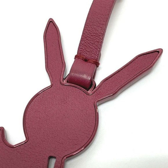 Authentic LOUIS VUITTON M62735 LV Rabbit Jeff Koons Bag Charm Key Holder Leathe - Picture 6 of 8
